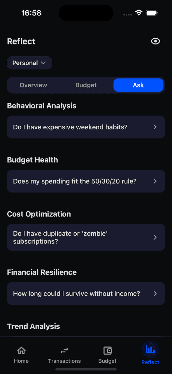 Pick a question